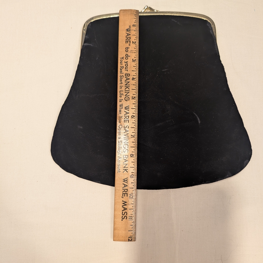 Vintage Black Evening Clutch Set - Picture 3 of 6